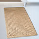 San Lorentzo Badematte Baumwolle Rechteckig Chenille Beige 50x80cm