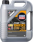 Liqui Moly Top Tec 6200 Longlife IV Synthetic Car Lubricant 0W-20 4lt