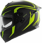 CMS GTR Sport Yellow Motorradhelm Volles Gesich...