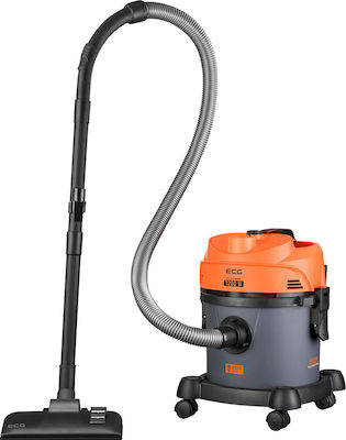 ECG VM 2120 Hobby Wet-Dry Vacuum for Dry Dust & Debris 1200W with Waste Container 12lt