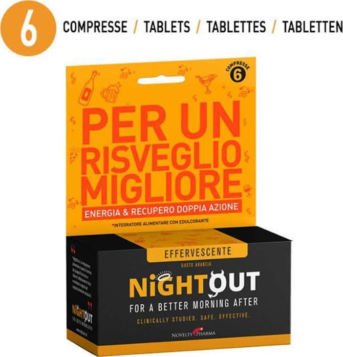 Novelty Pharma Night Out 6 ταμπλέτες Skroutz.gr
