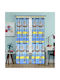 Disney Kids Tab Top Curtain Tom and Jerry 10102-7 Multicolour 140x290cm