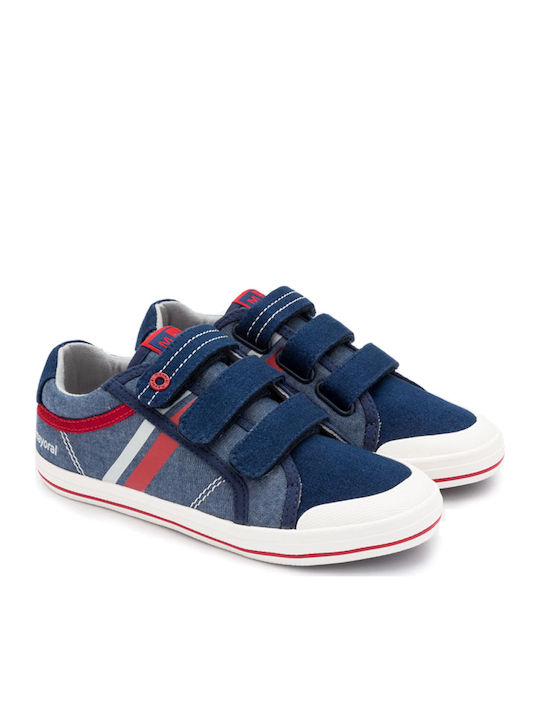 Mayoral Kids Sneakers with Scratch Navy Blue