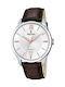 Festina Men's Watch 43mm Battery with Brown Leather Strap