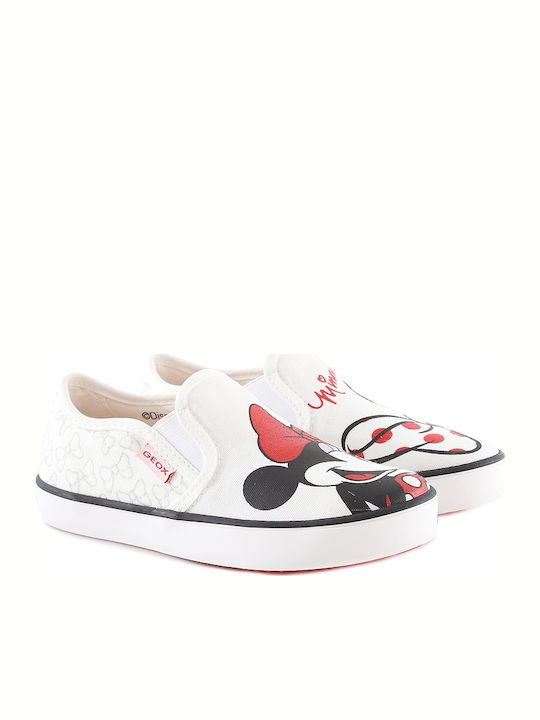Παιδικές Εσπαντρίγιες Slip-On Λευκές Kilwi