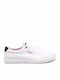 Pepe Jeans Kenton Basic Ανδρικά Sneakers Λευκά