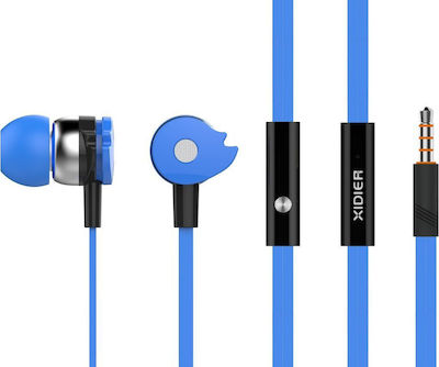 Celebrat Xidier D1 In-Ear Freihändig Kopfhörer mit Stecker 3.5mm Blau