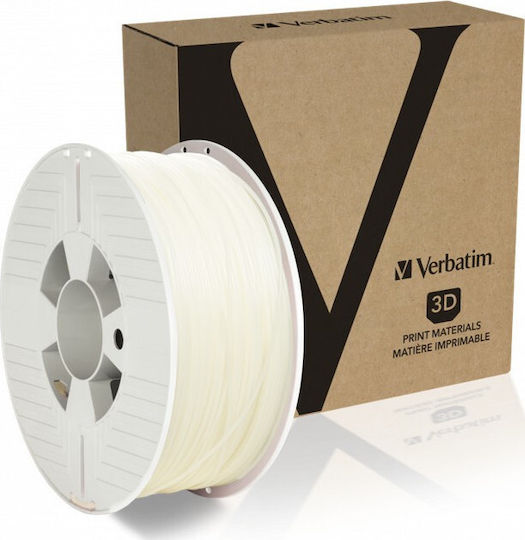 Verbatim ABS 3D Printer Filament 1.75mm Natural 1kg 55028 1τμχ (Spool)
