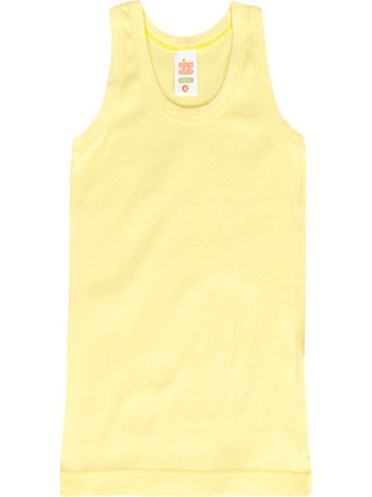 Nina Club Kinder Unterhemd Tank-Top Gelb 1Stück