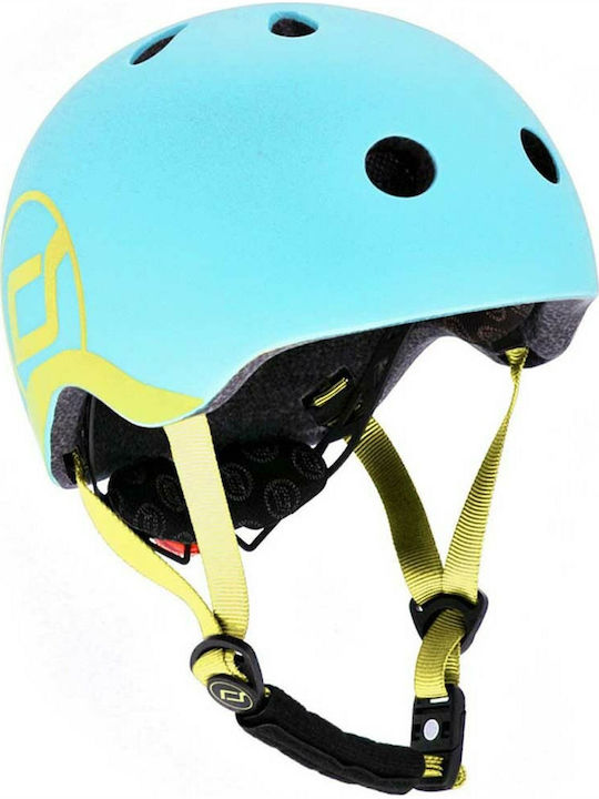 Scoot & Ride Kids' Helmet for City Bike Blue wi...