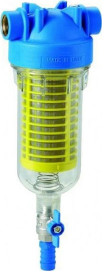 Atlas Filtri Hydra RAH Water Filtration System Single Central Supply Micron 3/4'' with Replacement Filter RA6000014