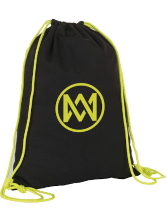 Marcus Martinus Σχολική Τσάντα Πλάτης Νηπιαγωγείου Μαύρη 7lt