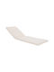 HomeMarkt Sunbed Cushion with Backrest Sifnos Beige 117x78cm