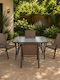 Set Sala De Mese Pentru Exterior Rio 5 Piese Maro E2406 S