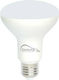 Diolamp LED-Lampe 10W 115mm für Fassung E27 und Form R80 Naturweiß 850lm
