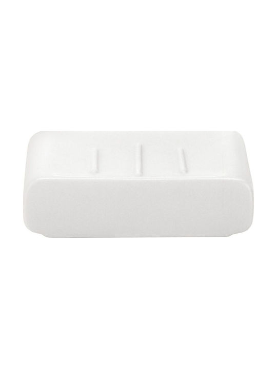 Kleine Wolke Cubic Tisch Seifenschale Keramik Weiß