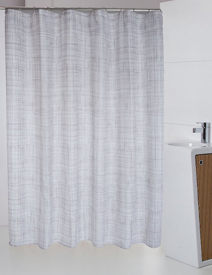 Sorema Mix Savannah Shower Curtain 180x200cm Gray