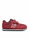 Kids Sneakers with Scratch Burgundy