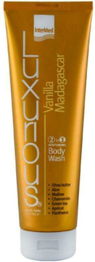 InterMed Luxurious 2 in 1 Creamy Bubble Bath with Aloe Vera & Malagasy Vanilla Scent 300ml