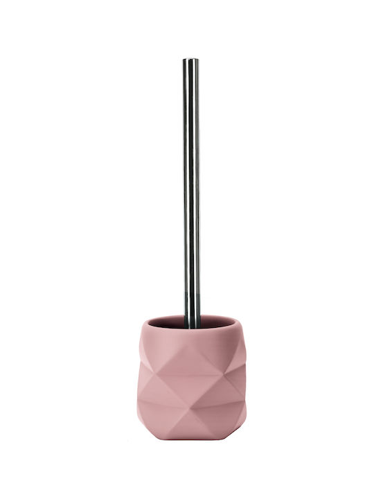 Kleine Wolke Crackle Plastic Toilet Brush Pink