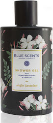 Blue Scents Night Jasmine Shower Gel with Grape Seed Extract & Olive Oil 300ml
