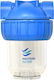 Proteas Filter Single Central Supply Water Filter Device Pipe Cross Section ½" EW-021-0109