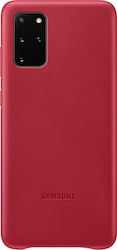 Samsung Leather Cover Synthetic Leather Back Cover Red (Galaxy S20+)