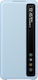 Samsung Book Synthetic Leather / Plastic Light Blue (Galaxy S20)