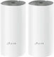 TP-LINK Deco M4 v2 Mesh Access Point Wi‑Fi 5 Dual Band (2.4 & 5GHz) σε Διπλό Kit