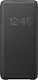 Samsung Led View Cover Книга Изкуствена кожа Черен (Galaxy S20 Ultra)