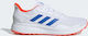 Duramo 9 Men's Running Sport Shoes Cloud White / Glow Blue / Solar Red