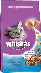 Whiskas Dental Protection Plus Adult Dry Food for Adult Cats with Ton 2kg