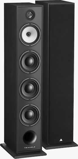 Triangle BOREA BR09 Hi-Fi Speaker Floor 170W 3 No of Drivers W20.6xD31.5xH109.5cm. Black