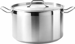 Hendi Stainless Steel Pressure Cooker Capacity 10lt with Diameter 28cm and Height 17cm.