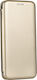 Elegance Buchen Sie Synthetisches Leder Gold (Galaxy S20 Ultra)