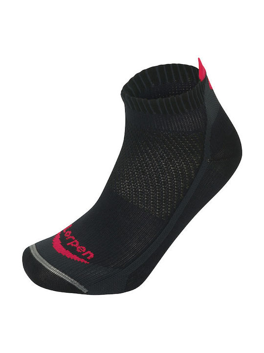 Lorpen T3 Mini Running Socks Black 1 Pair