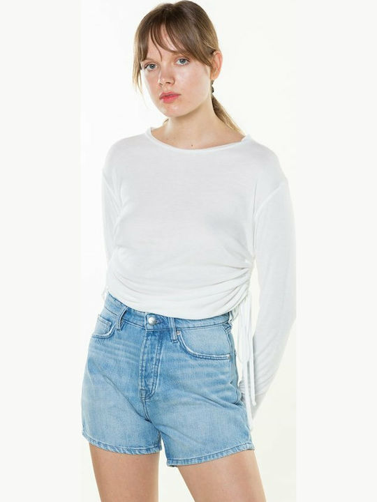 Pepe Jeans Heidy Women's Blouse Long Sleeve White