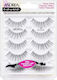 Andrea Lashes 5 Of A Kind Gene False 45 Negre 5 Bucăți