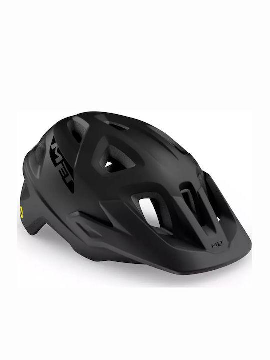 MET Echo Mountain Bicycle Helmet Black