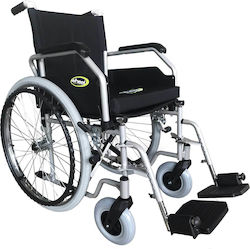 Wheel Economy 24" Wheelchair Folding Silver