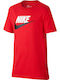 Kids' T-shirt Red Sportswear