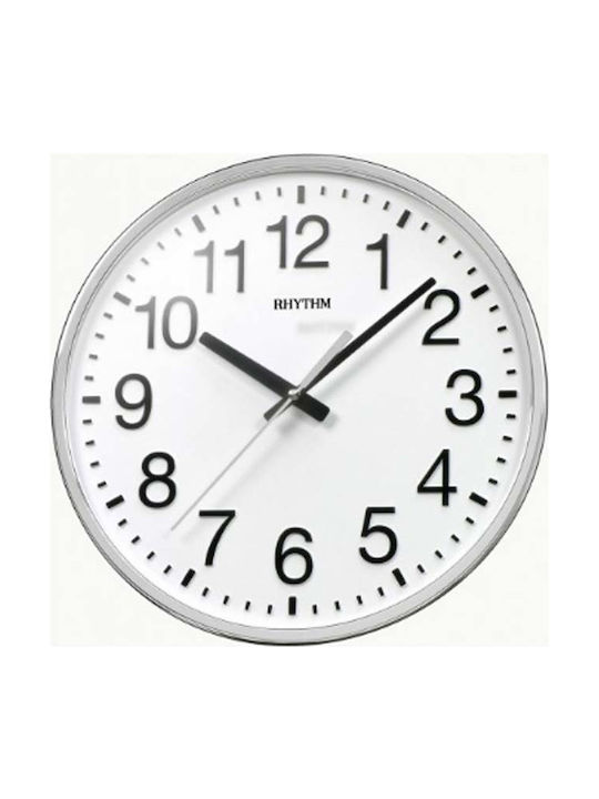 Rhythm Silent Wall Clock Plastic