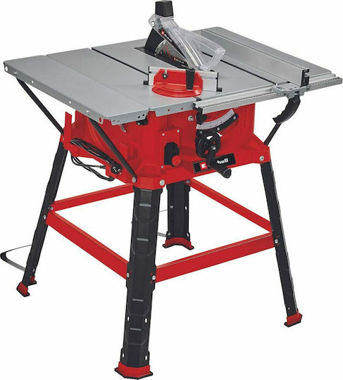 Einhell TC-TS 254 U Δισκοπρίονο Πάγκου με Ισχύ 1800W, Δίσκο Κοπής Διαμέτρου 254mm & Ταχύτητα Κοπής 4250rpm