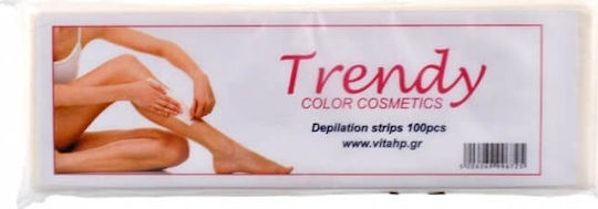 Trendy Color Cosmetics Ταινία Αποτρίχωσης 100τμχ