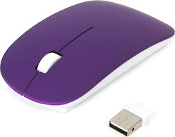 Omega 414 Wireless Ασύρματο Ποντίκι Μωβ