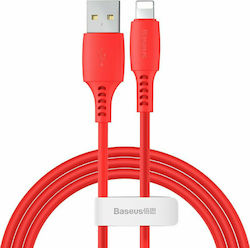 Baseus Colorful USB-A zu Lightning Kabel Rot 1.2m (CALDC-09)