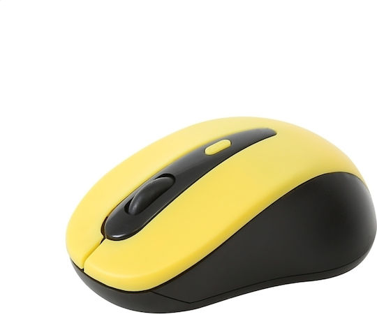 Omega 416 Wireless Kabellos Maus Yellow/Black