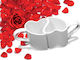 Romantic Mugs Tasse Keramik Weiß 250ml 2Stück