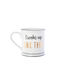 Sass & Belle I Woke Up Like This Becher Keramik Weiß 400ml