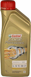 Castrol Λάδι Αυτοκινήτου Edge Professional Titanium FST LL IV 0W-20 FE 1lt